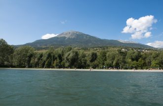 Plage Nord du Plan d'eau d'Embrun